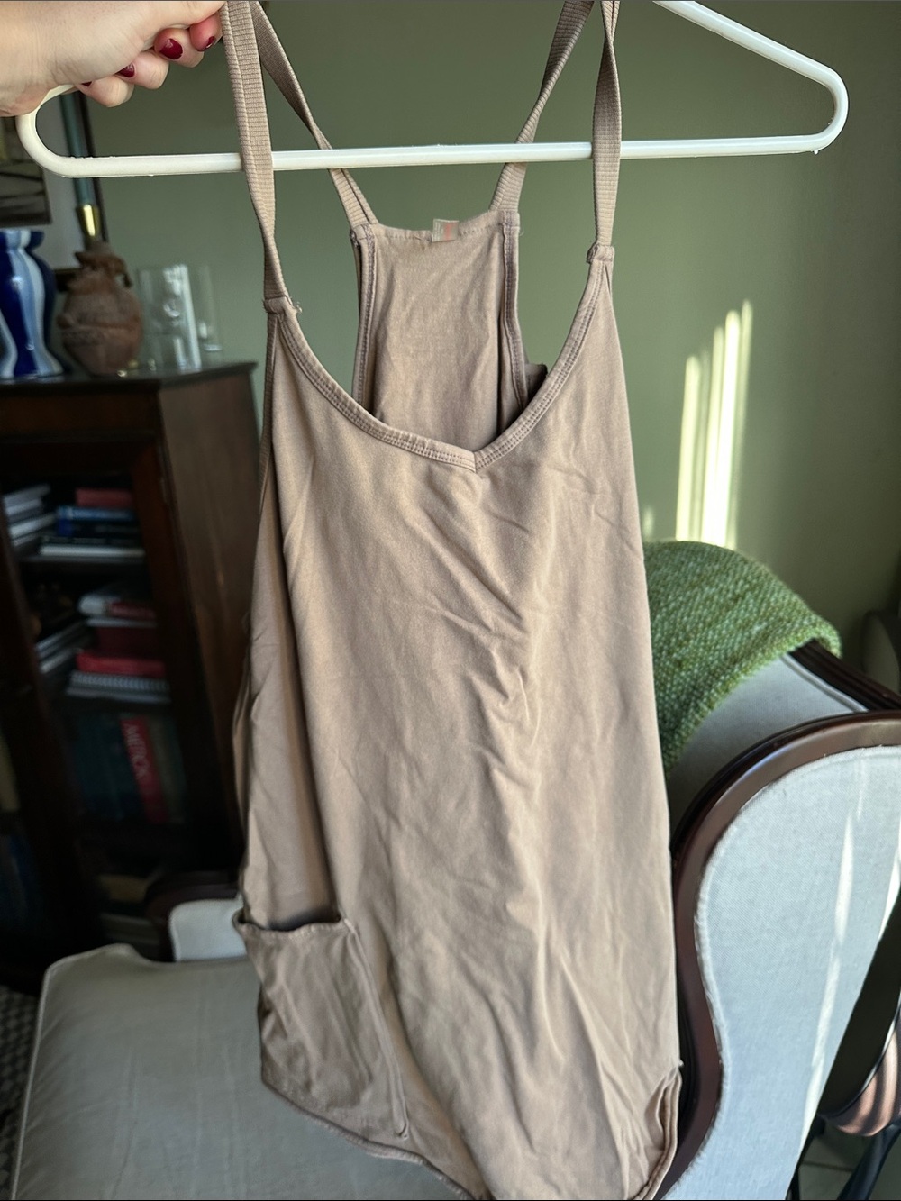 FP Movement Sleeveless Pocket Tank Dress - Nude Taupe